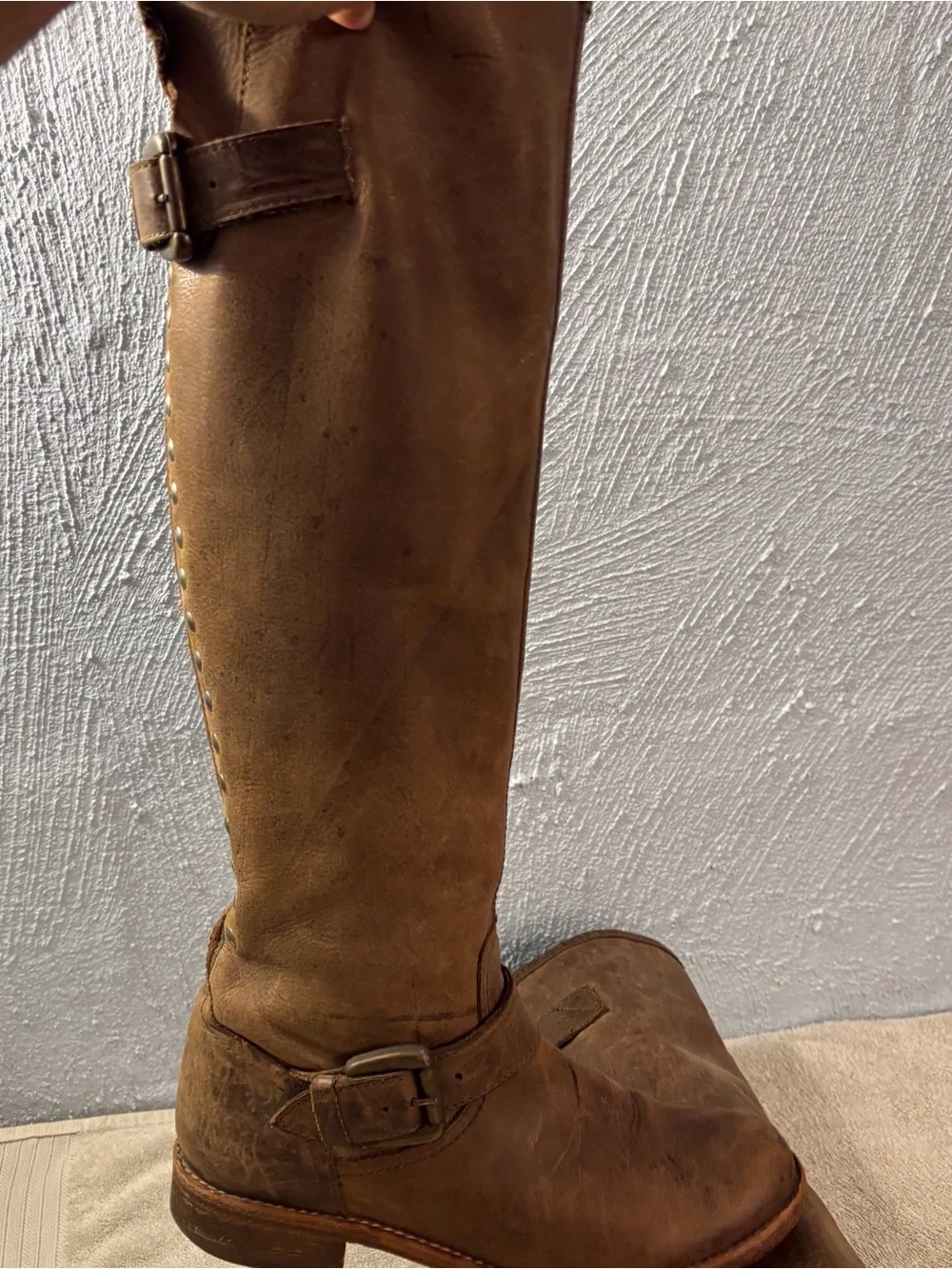 Steve Madden tall brown